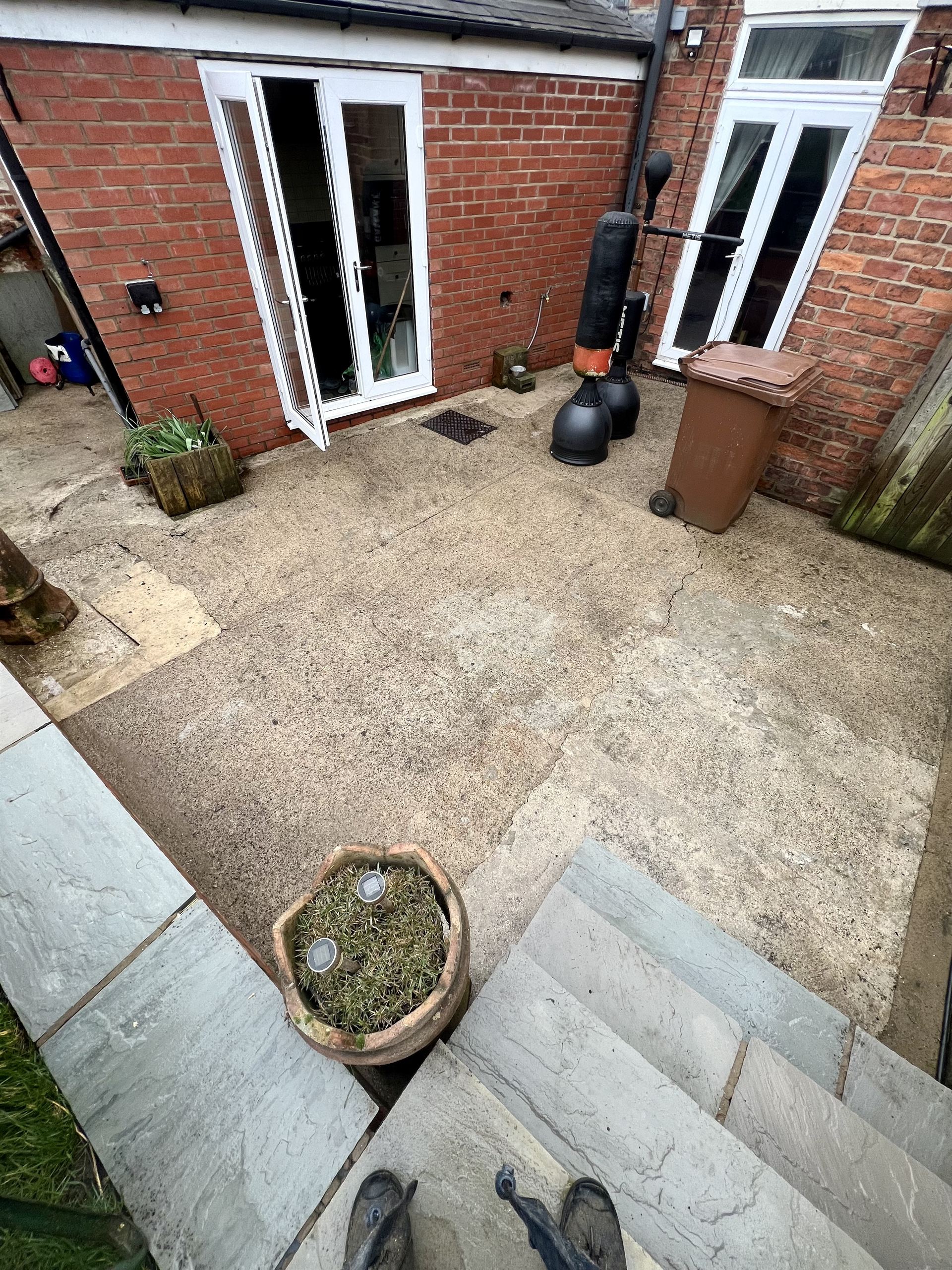 Block paving driveway in Pickering after expert pressure washing service